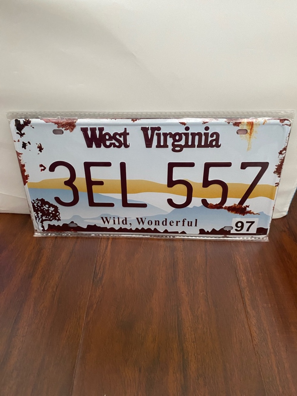 West Virginia License Plate